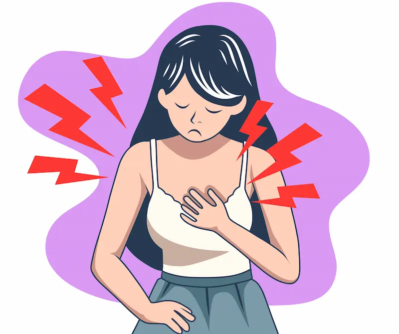 Sein gonflé ou sensible : causes fréquentes et examens recommandés